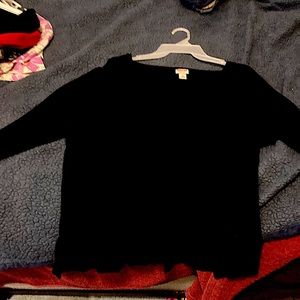 Mossimo XXL long sleeve black business casual shirt